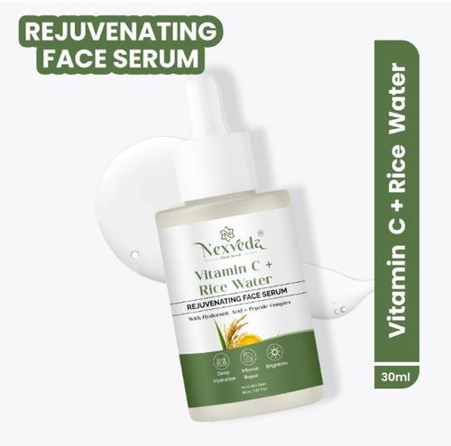 Vitamin C + Rice Water REJUVENATING FACE SERUM