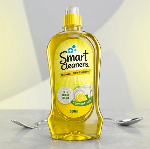 Smart Cleaners Lemon Fresh Dishwash Liquid 500Ml