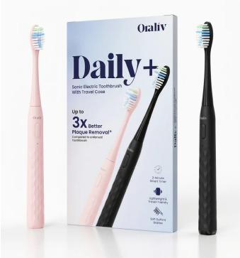 Daily Plus Sonic Electric Toothbrush - Rechargeable Daily Oral Care