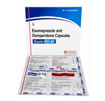 ESOMEPRAZOLE 40MG+DOMPERIDONE 10+20MG