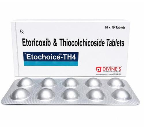 ETORICOXIB 60MG+THIOCOLCHICOSIDE 4MG TABLETS