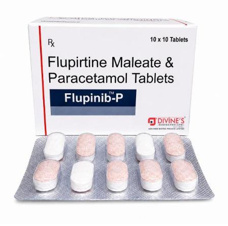 FLUPIRTINE MALEATE 100MG & PARACETAMOL 325MG TAB