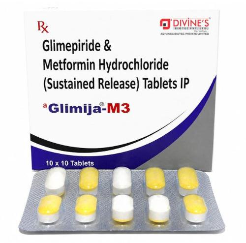 GLIMEPIRIDE 3MG+METFORMIN 500MG