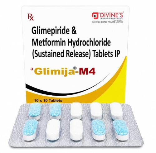 GLIMEPIRIDE 4MG+METFORMIN 500MG