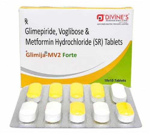 VOGLIBOSE 0.2MG+GLIMEPIRIDE 2MG+MET 1000MG