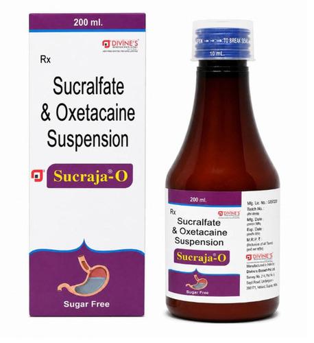 SUCRALFATE 500MG+OXETACAINE 10MG/5ML SUSP