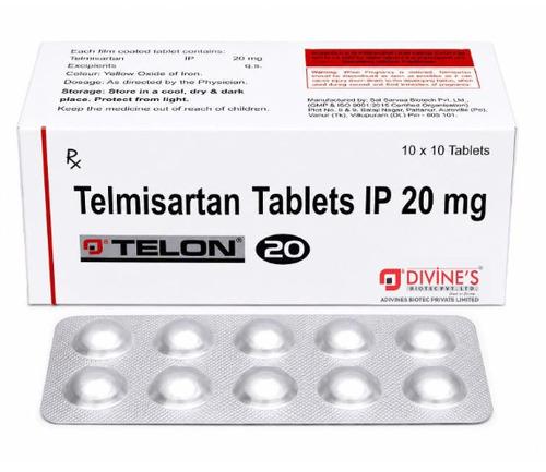 TELMISARTAN TAB IP 20 MG