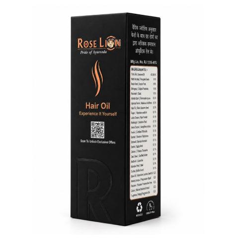 Rose Lion Ayurvedic Hair Oil (100 ml)