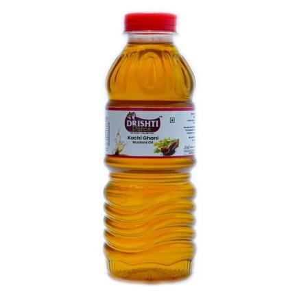 200ml Drishti Pures Kachi Ghani Mustard Oil