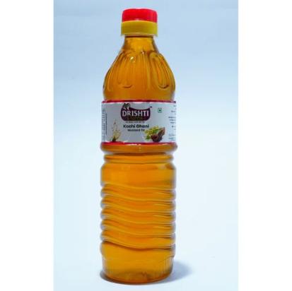 500ml Drishti Pures Kachi Ghani Mustard Oil