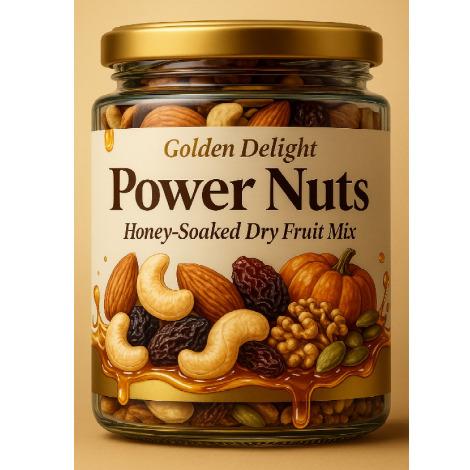 Power nuts (Dry fruits & Honey)