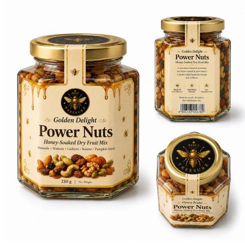 Power nuts (Dry fruits & honey)