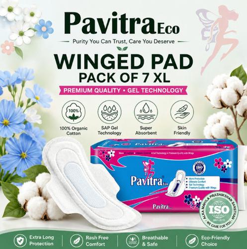 Winged Pad Sanitary Napkin XL