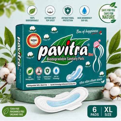 Biodegradable Sanitary Pad