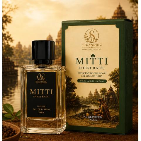 Sugandhic Mitti First Rain Petrichor Eau De Parfum 100 ml