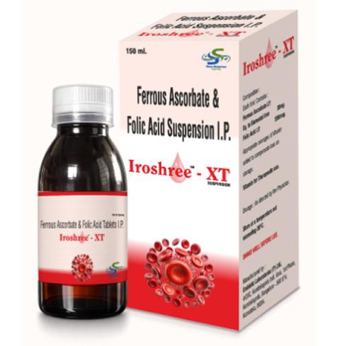 Ferrous Ascorbate And Folic Acid Suspension IP