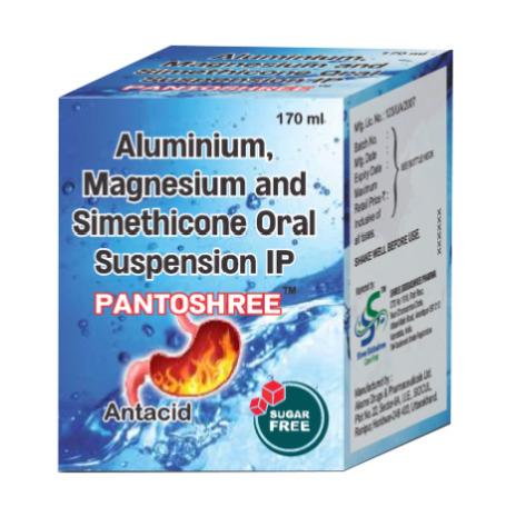 Aluminium Magnesium And Siimethicone Oral Suspension IP
