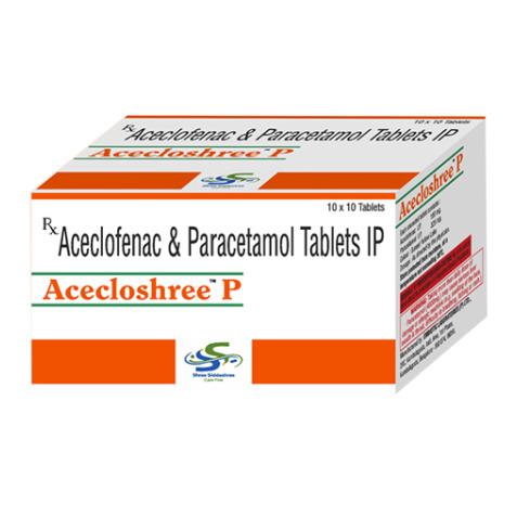 Aceclofenac And Paracetamol Tablets IP