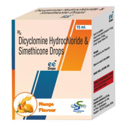 Dicylomine Hydrochloride And Simethicone Drops