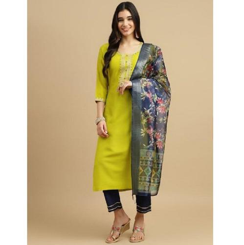 Bagadana Kurti Yellow