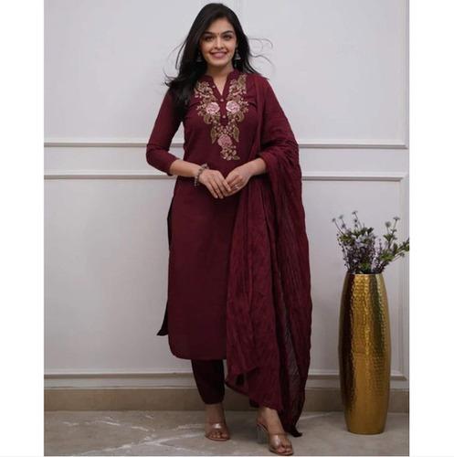 Ethnic Kurti Maroon