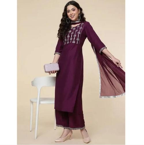 Ethnic Kurti Purple