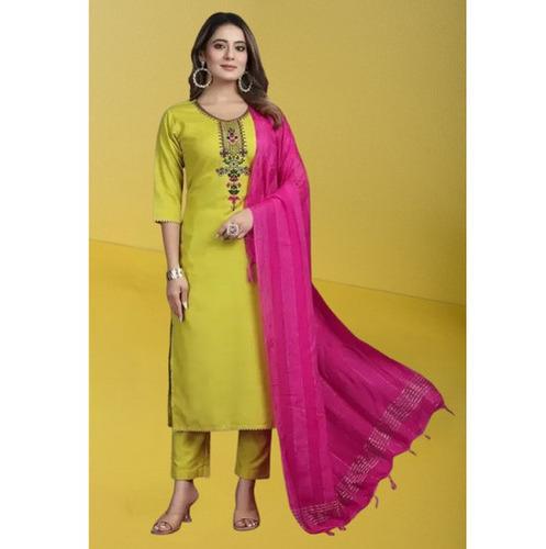 Ethnic Kurti Yellow