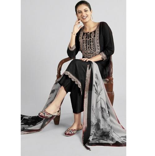 Ethnic Kurti Black