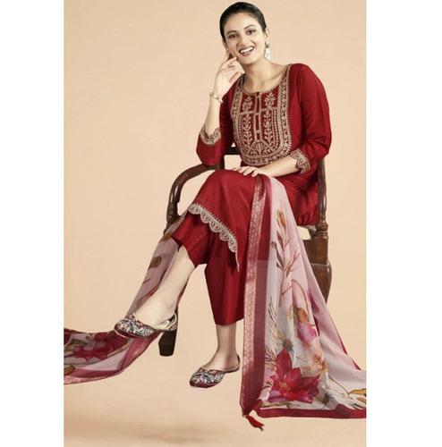 Ethnic Kurti Maroon