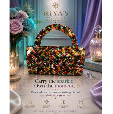 Handmade Beaded Purse