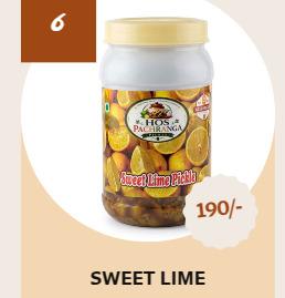Sweet Lime Pickle