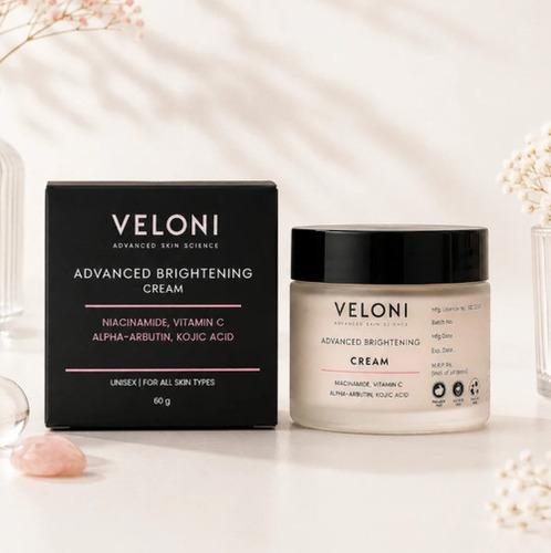 Veloni Advanced Brightening Cream | Daily Skin Radiance & Even Tone Moisturizer