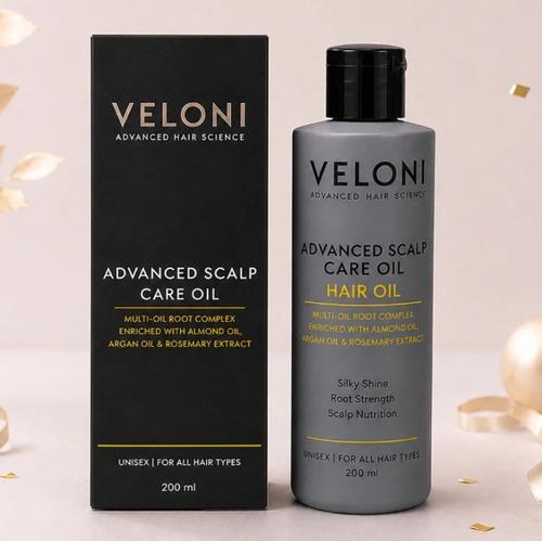 Veloni Advanced Scalp Care Oil | Multi-Oil Root Complex Hair Oil