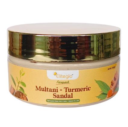 Eliteglo Multani Turmeric Sandal Facepack