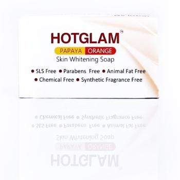 Hotglam Papaya Orange Skin Whitening Soap