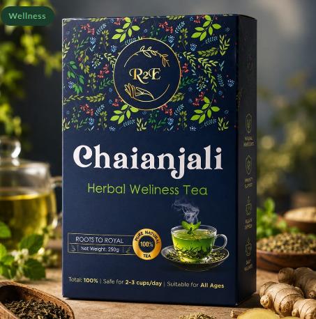 R2E Chaianjali Herbal Wellness CTC Tea