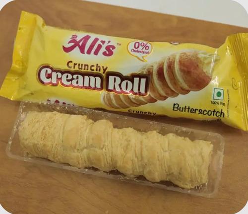 Butterscotch cream roll