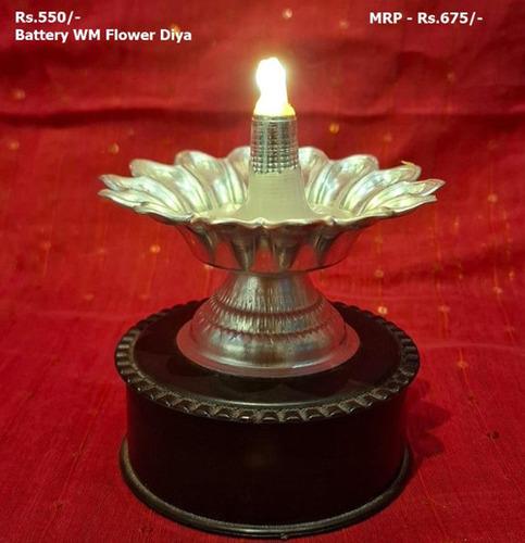Battery WM Flower Diya
