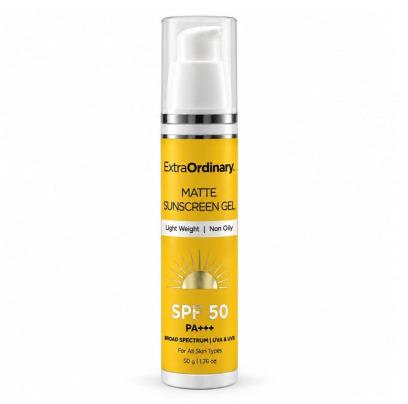 Matte Sunscreen Gel