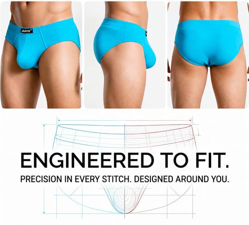 Surf Cotton Spandex Regular Fit Brief For Men