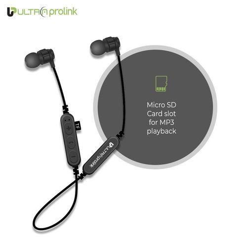 UltraProlink Earphone with Micro SSD Card Slot