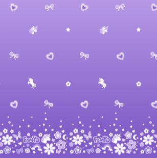 Famyo Glow Maxx Unicorn Glow in the Dark Blanket for Kids - Soft, Lavender	