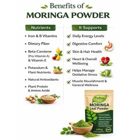 Pashna Moringa Leaf Powder