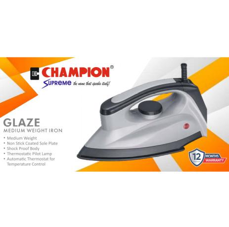Glaze Medium Weight Iron
