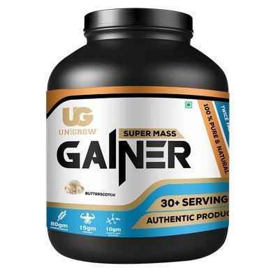 UNiGROW  SUPER MASS GAINER 3KG (6.6 LBS)  