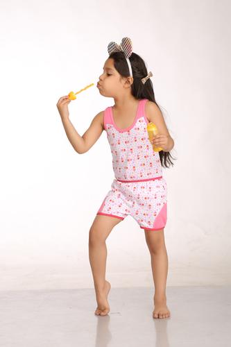 Girls Vest and Bloomer 