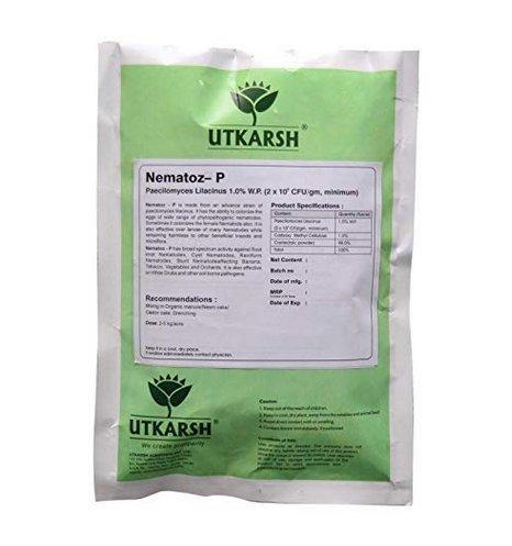 Utkarsh Nematoz P Paecilomyces Lilacinus 1.0% W.P, Bio Nematicide (1 kg) 