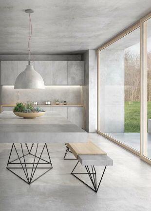 Liscio concrete walls and floors