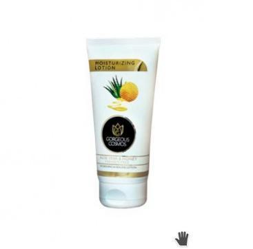 GORGEOUS COSMOS ALOVERA & HONEY MOISTURISING PARABEN FREE NOURISHING & HEALING LOTION