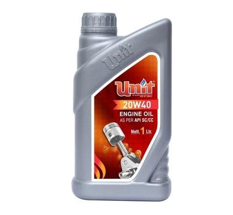 UNIT 20W40 Multi Grade Engine Oil (API SC-CC)